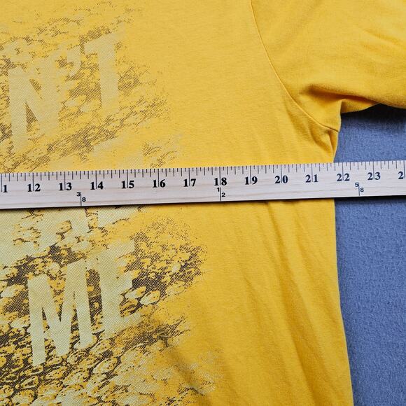 Grunt Style Shirt Don't Tread On Me Adult XL Yellow Short Sleeve Club - Picture 4 of 8